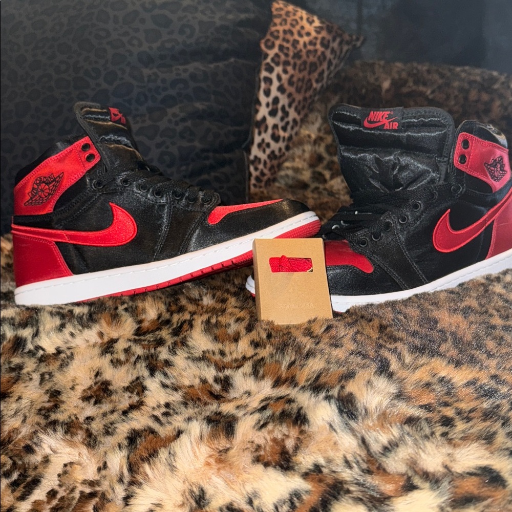 Nike Air Jordan’s High-Top Black and Red Sneakers nwot